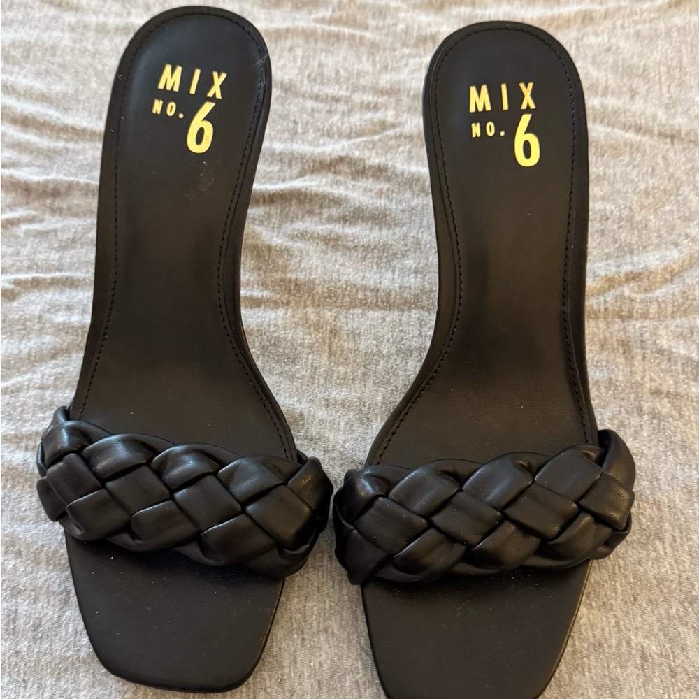 Mix No. 6 Women's Black Braided Sandals